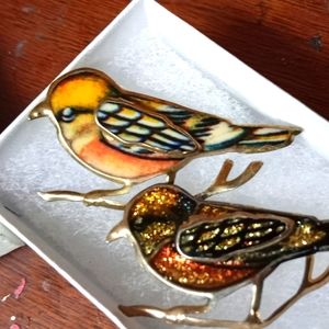 Antique Bird Pins